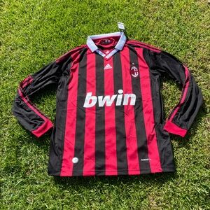 AC Milan Ronaldhino 80 Retro jersey 09 size XL